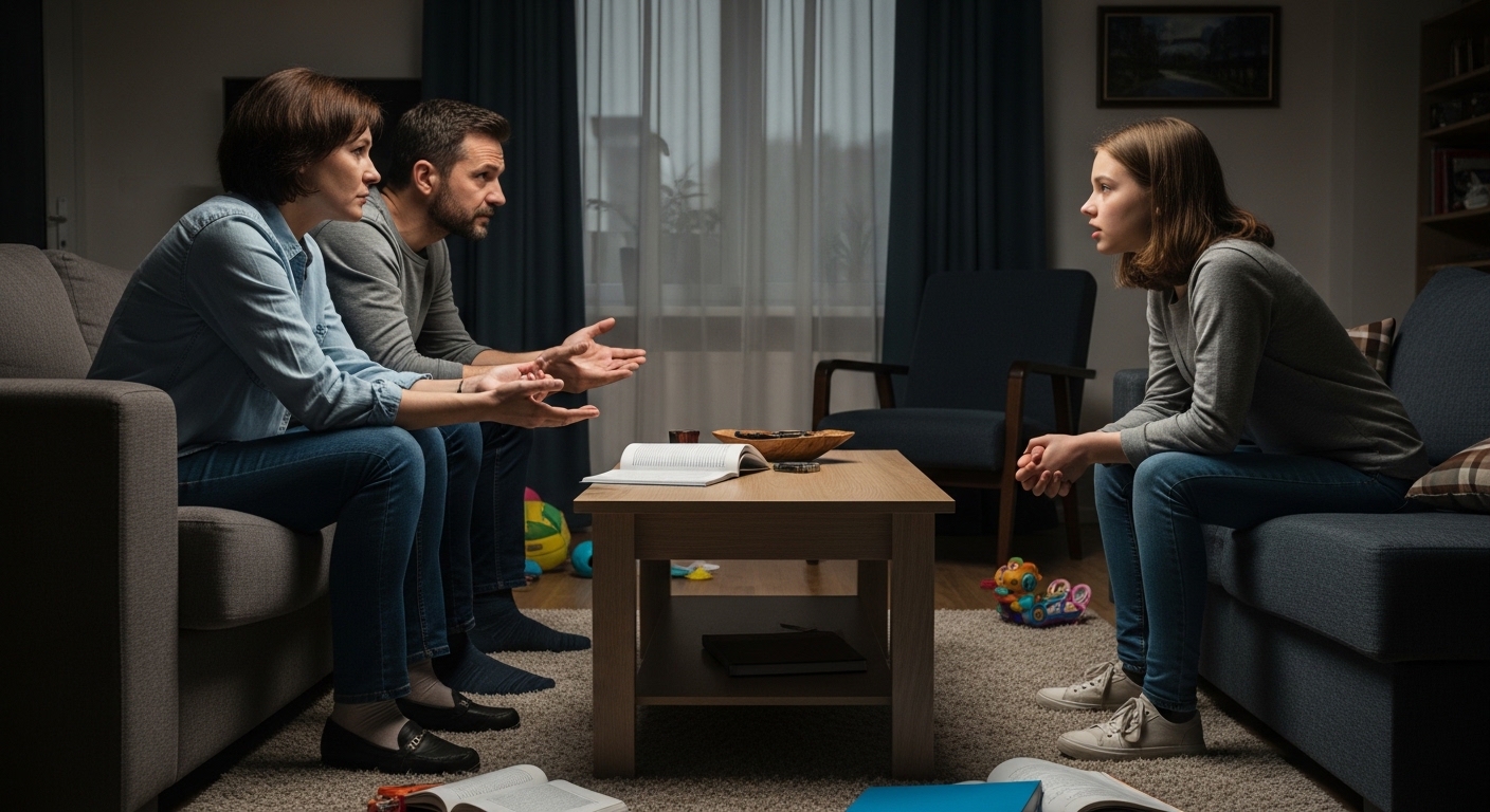 разговор с родителями