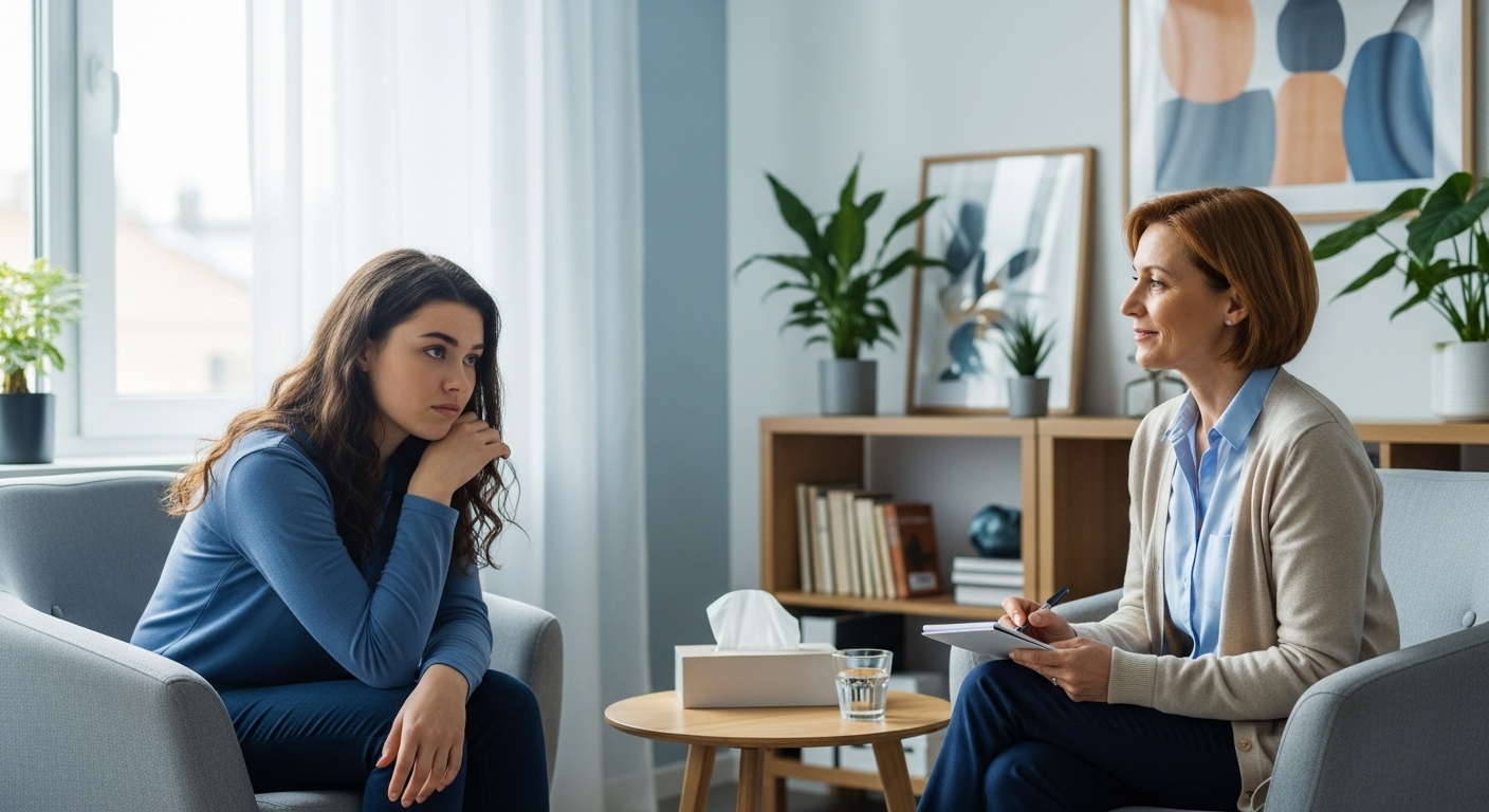 работа с психологом