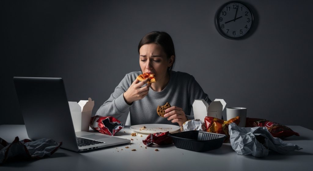 Что такое компульсивное переедание и чем оно отличается от обычного