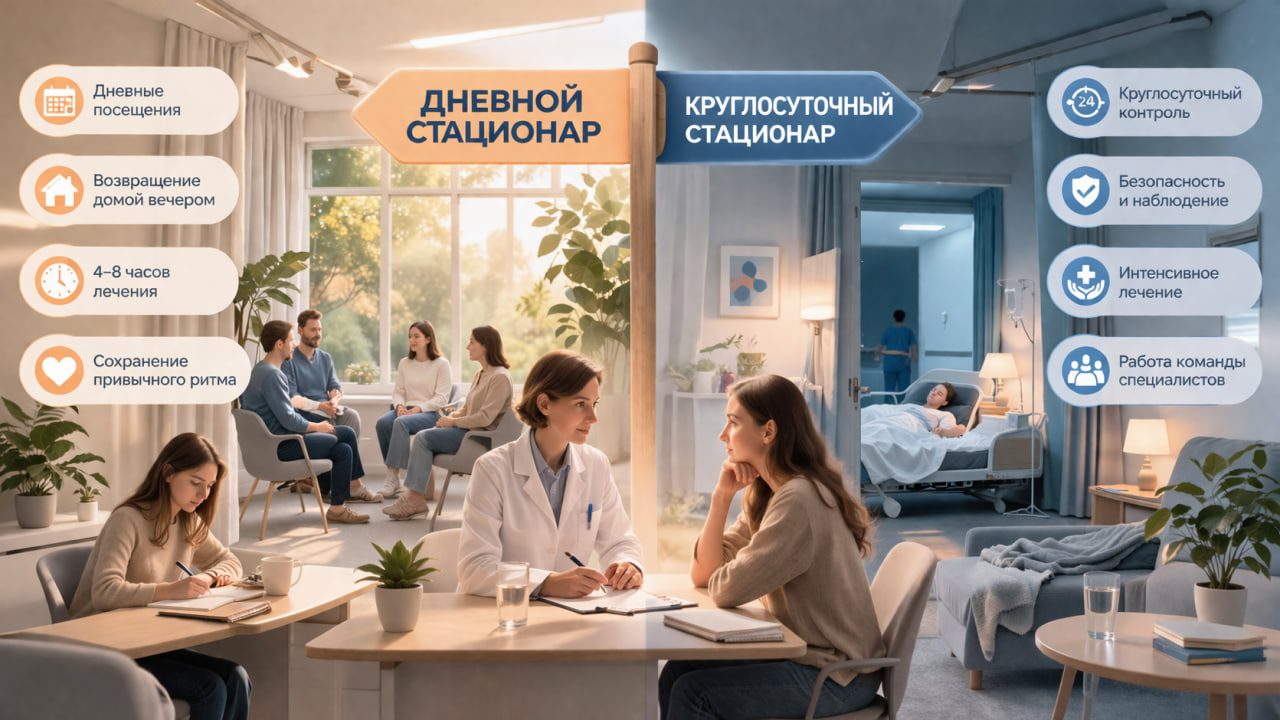 Дневной стационар или круглосуточный: какой вариант лечения выбрать в психиатрии
