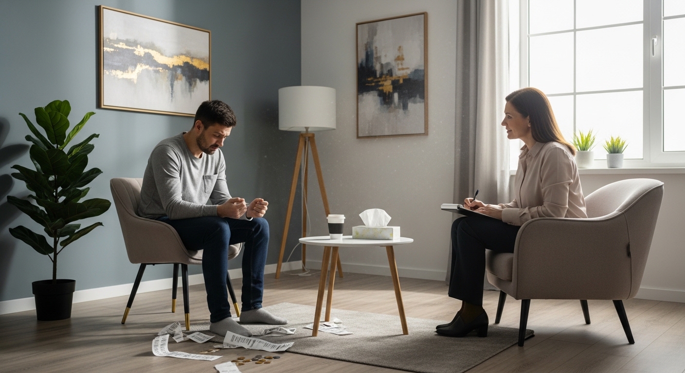 прием у психотерапевта